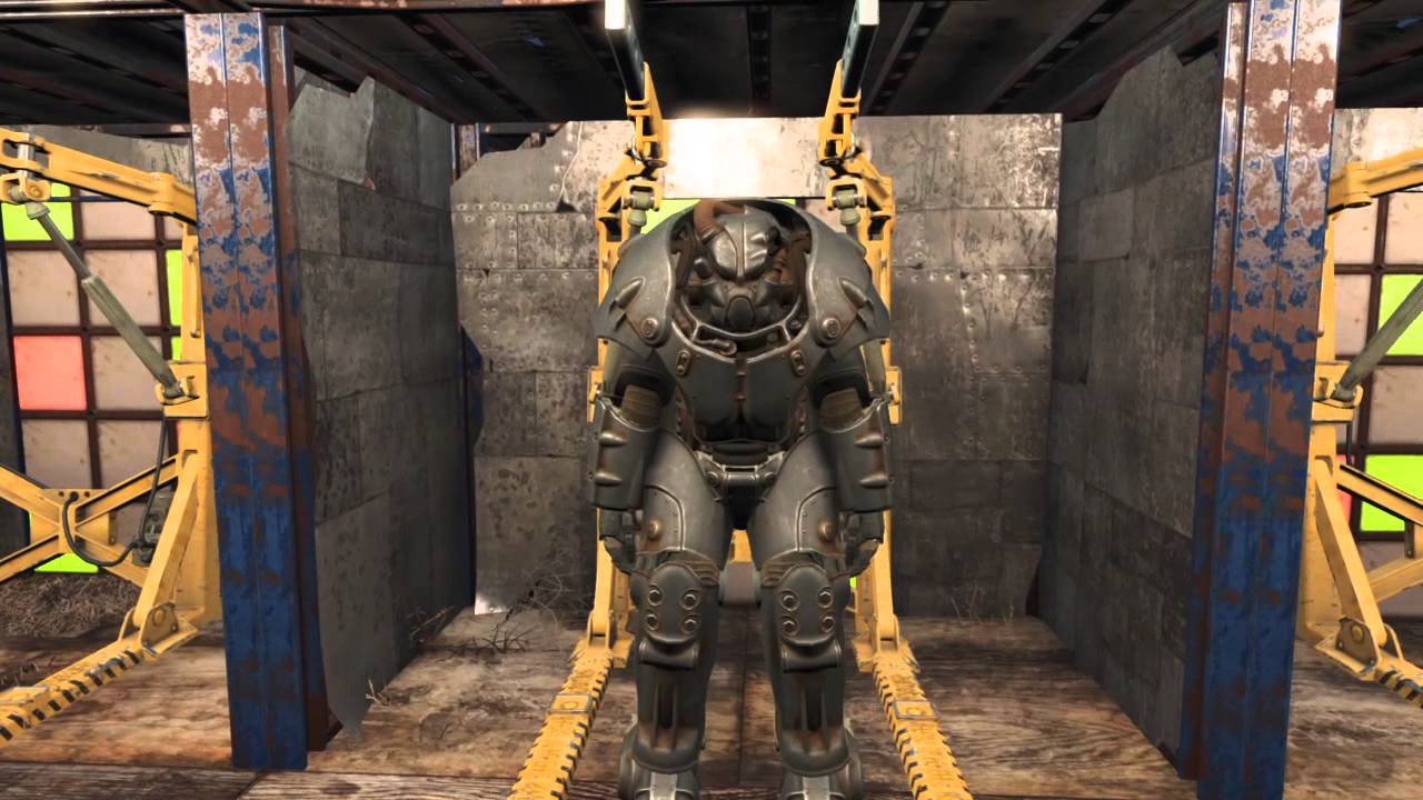 fallout 4 sneaking in power armor